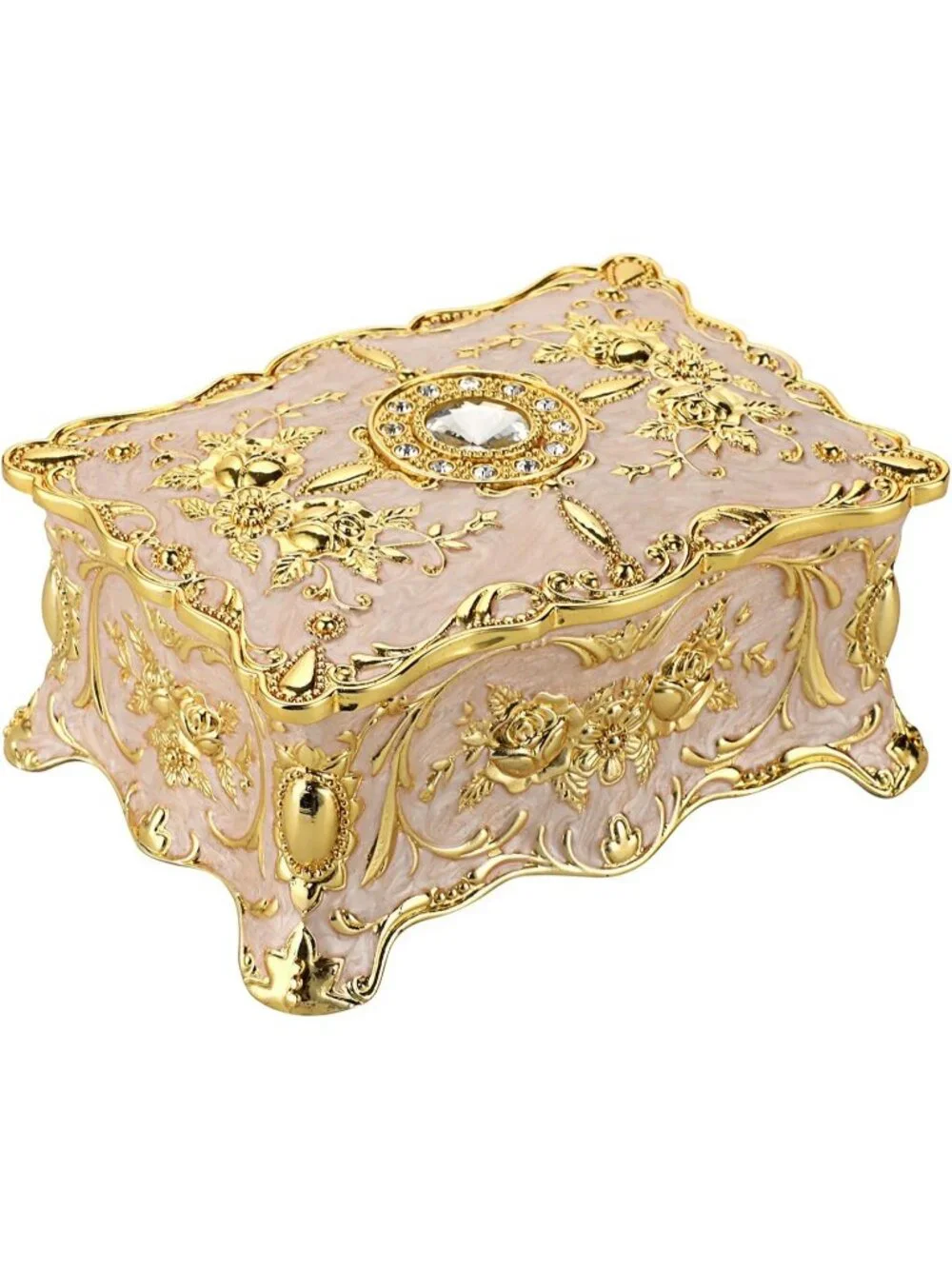Vintage Metal Jewelry Organizer for Women 4.9